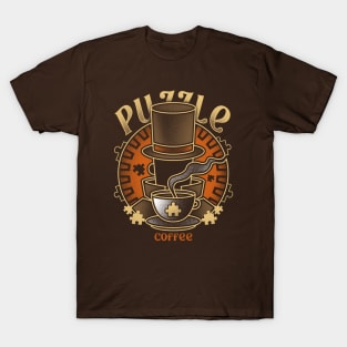 Master of Puzzle and Coffee T-Shirt